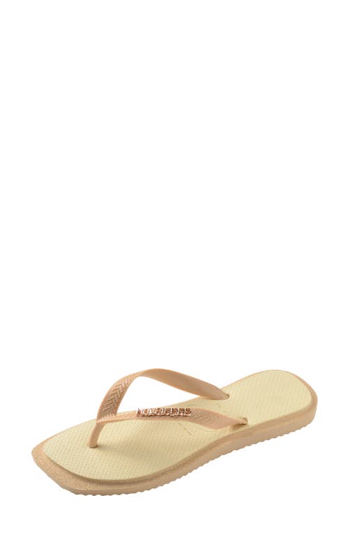 HAVAIANAS HAVAIANAS FUSION SQUARE LOGO FLIP FLOP
