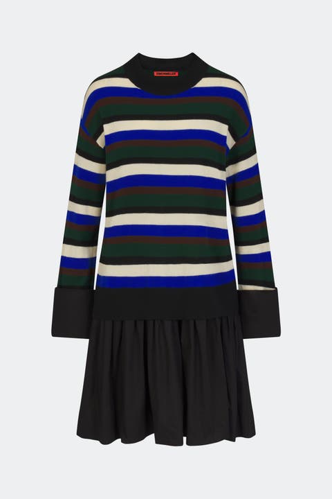 Pip Poplin Combo Dress