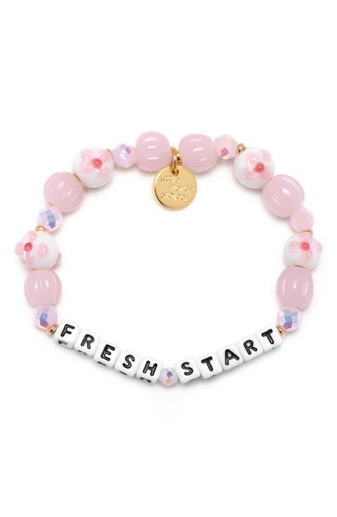 Fresh Start Beaded Stretch Bracelet