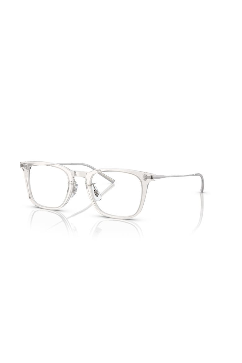 49mm Rectangle optical glasses, Main, color, Grey