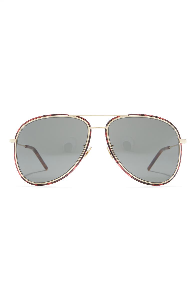 Saint Laurent Women's Surf Squared Sunglasses, Main, color,