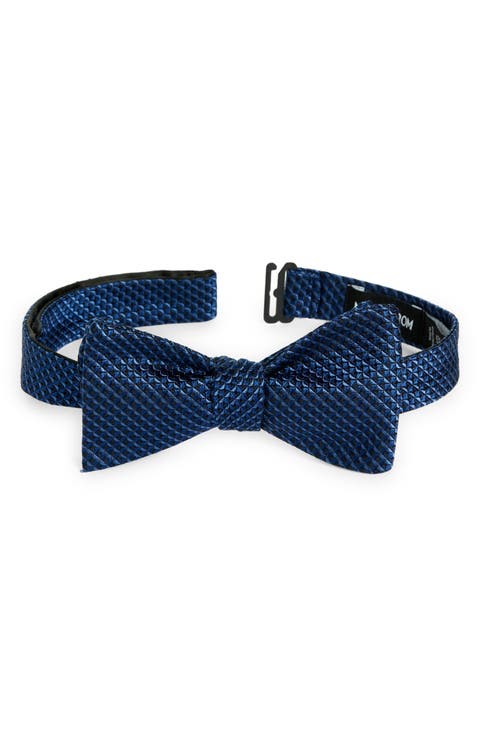 Solid Silk Bow Tie