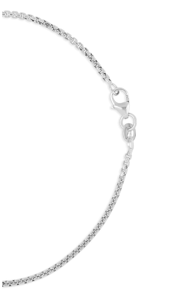 Men's 14K Gold Box Chain Bracelet (Online Trunk Show), Alternate, color, 14K WHITE GOLD