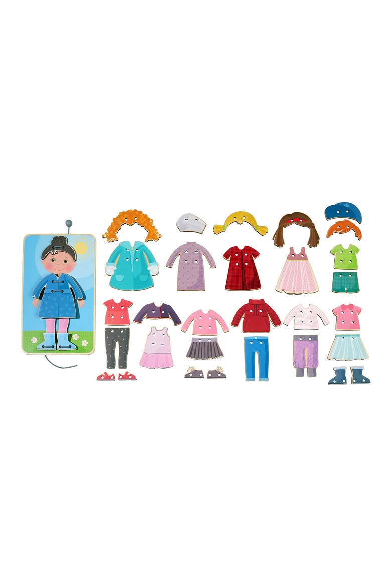 Dress Me Threading & Lacing Activity, Alternate, color, MULTI