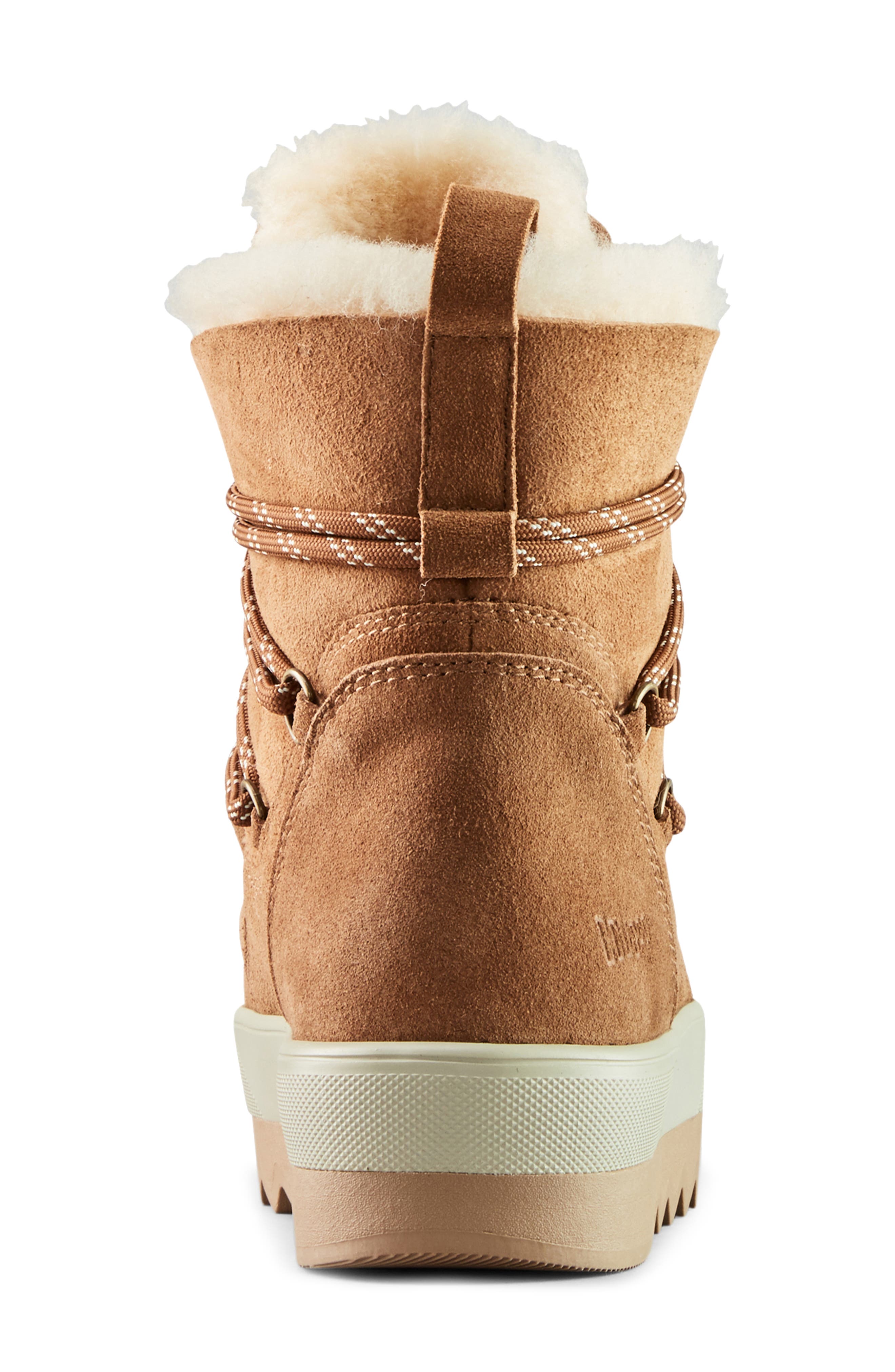 V-Five Waterproof Suede Snow Boot, Alternate, color, OAK