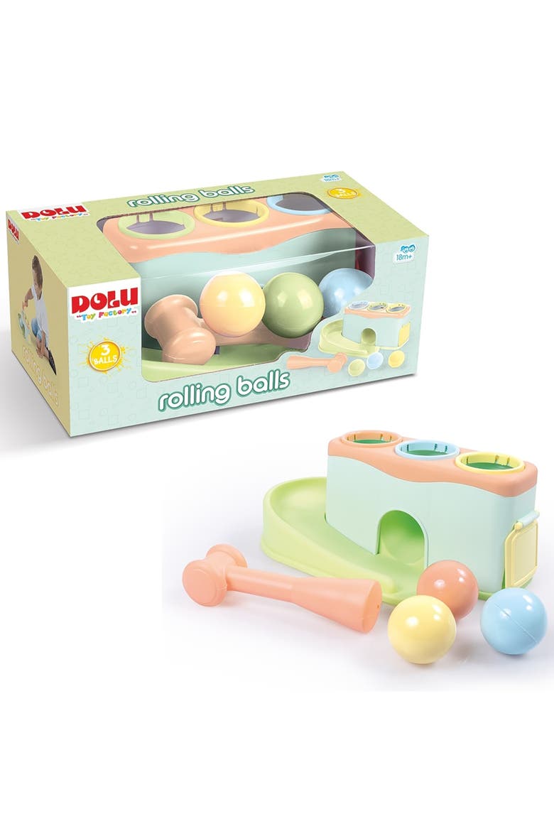 Rolling Balls Pound & Play Toy, Kids & Toddlers 18mo+, Alternate, color, Multicolored