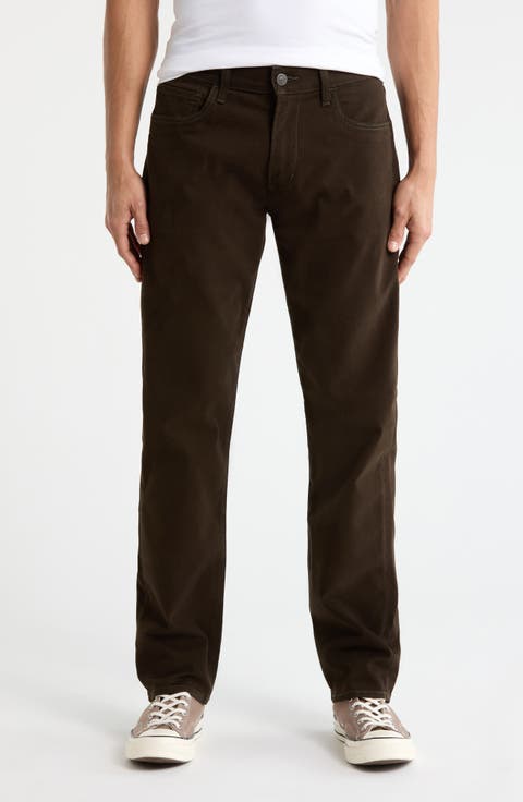 Elijah Relaxed Straight Leg Twill Pants