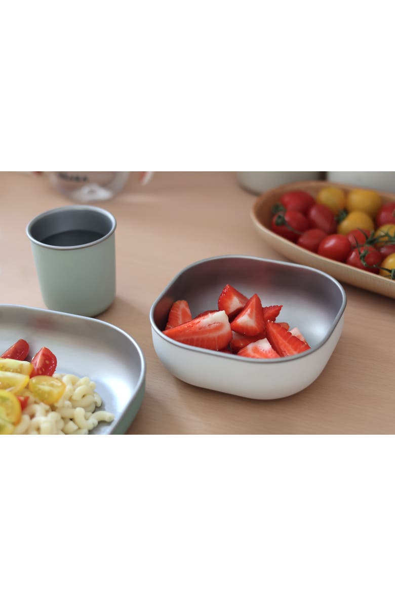 BEABA Stainless Steel Meal Set, Alternate, color, Sage Green
