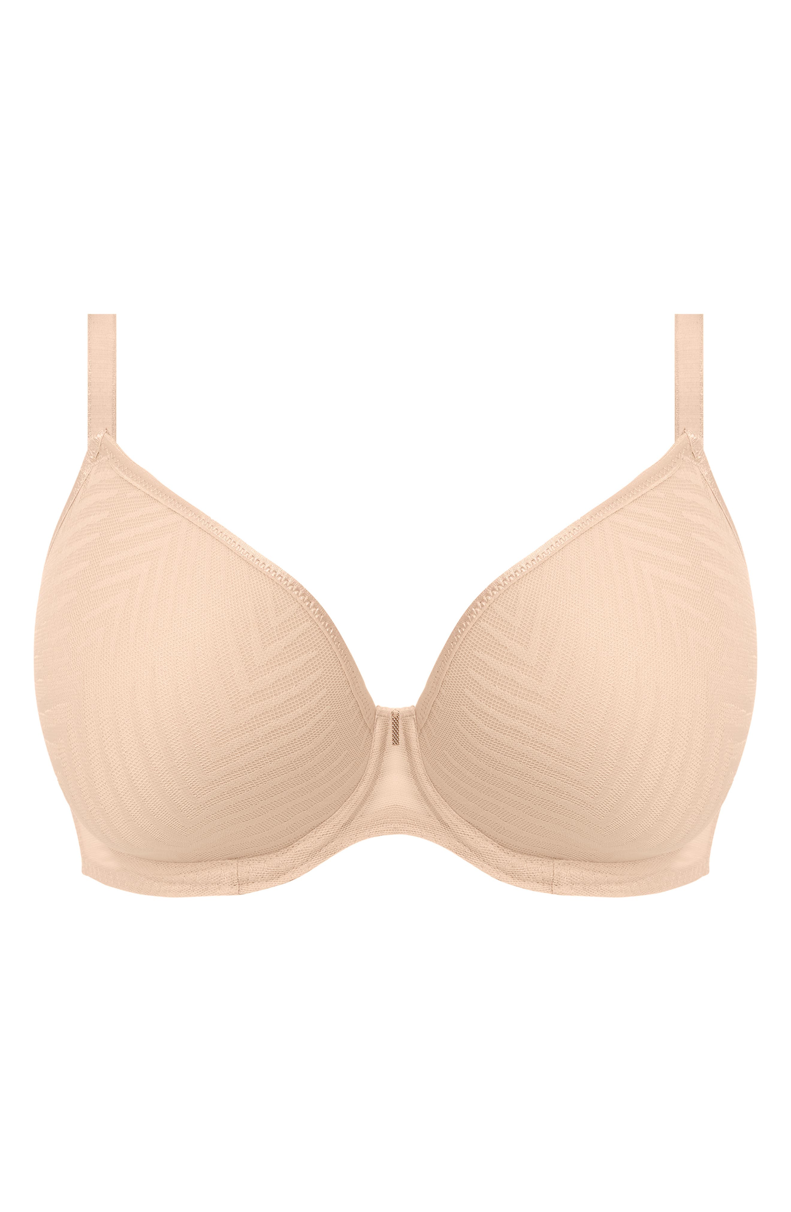 Freya Tailored Plunge Underwire T-shirt Bra In Brown