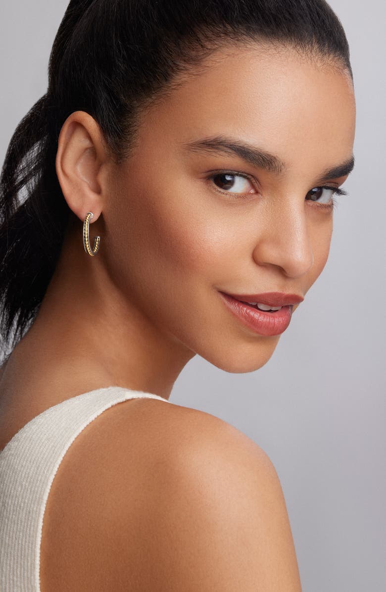 LAGOS KSL Beaded Hoop Earrings, Alternate, color,