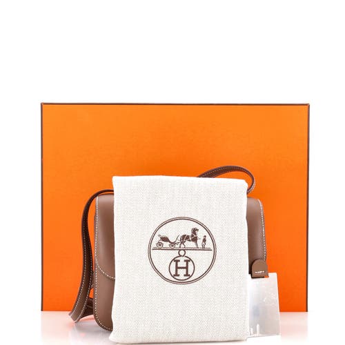 Pre-owned Hermes Hermes Constance Nm Bag Swift 18 In Brown