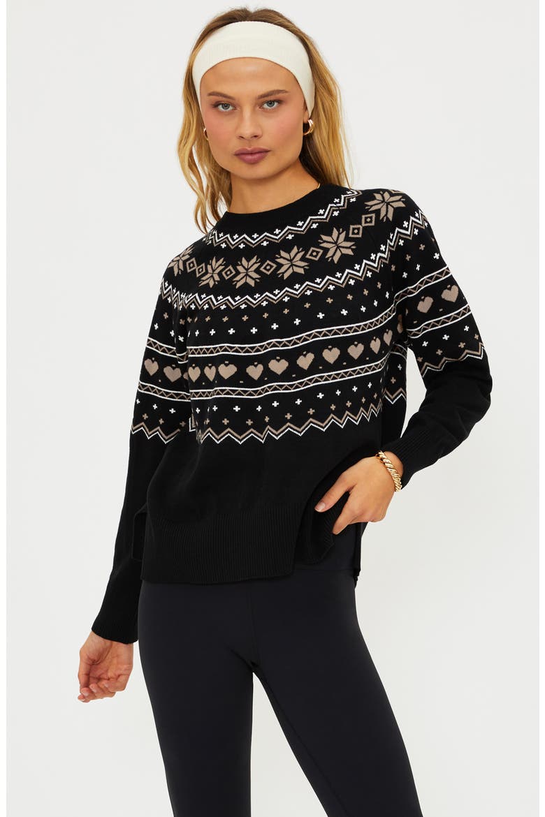 Elizabeth Sweater, Alternate, color, MYSTIC FAIRISLE