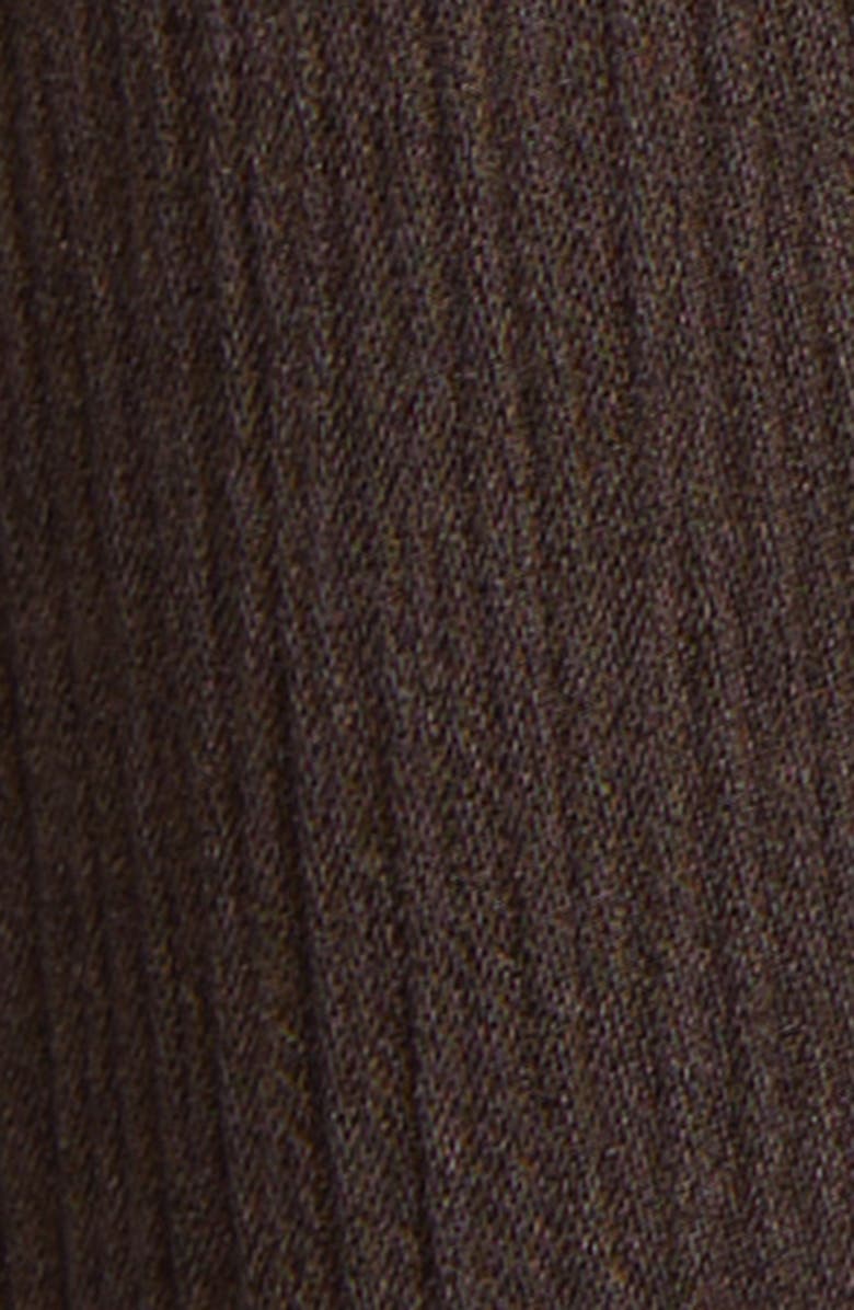 Siedrés Toni Asymmetric Satin Halter Neck Dress, Alternate, color, Brown