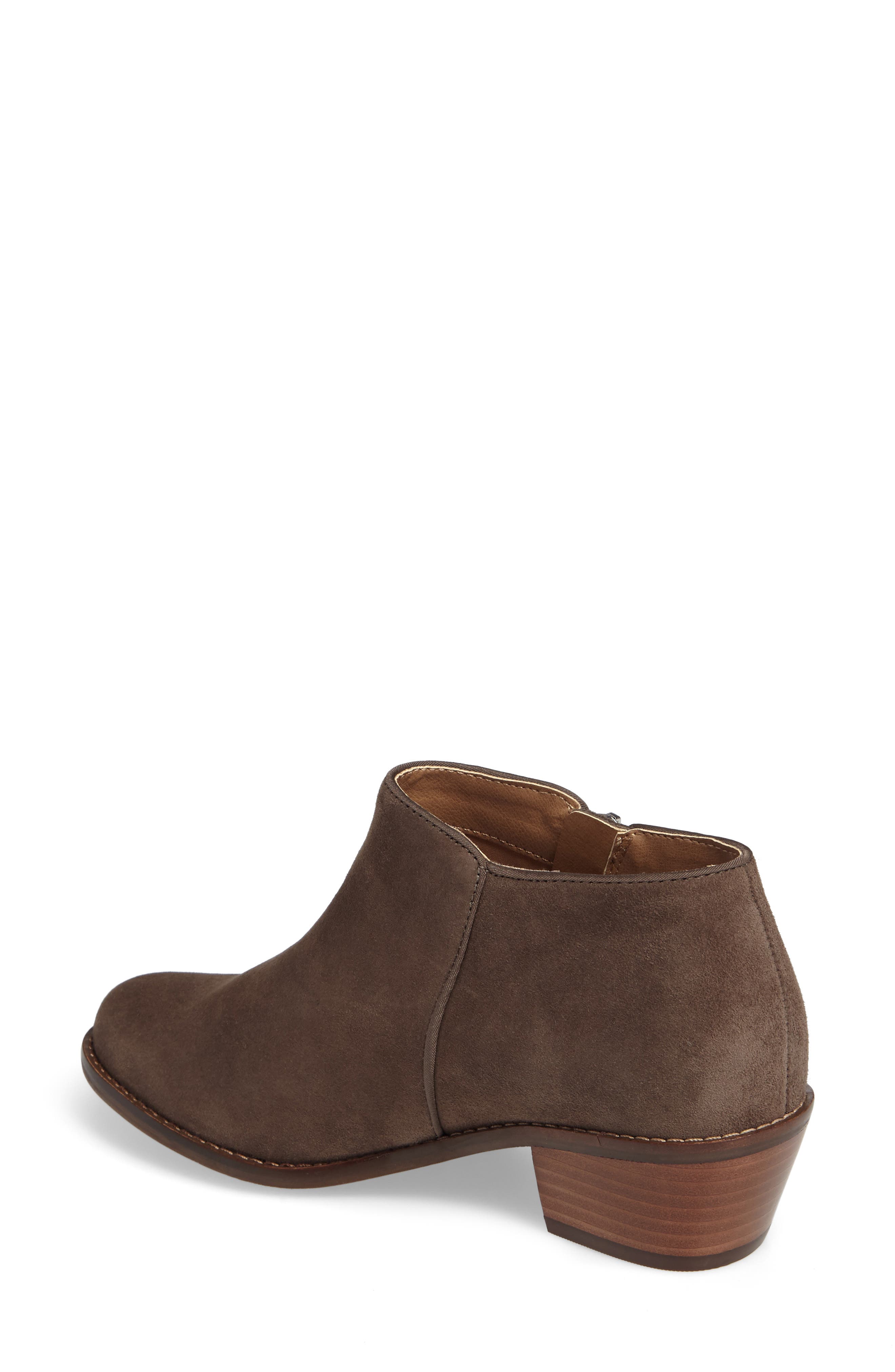 Serena Ankle Boot, Alternate, color, GREIGE SUEDE