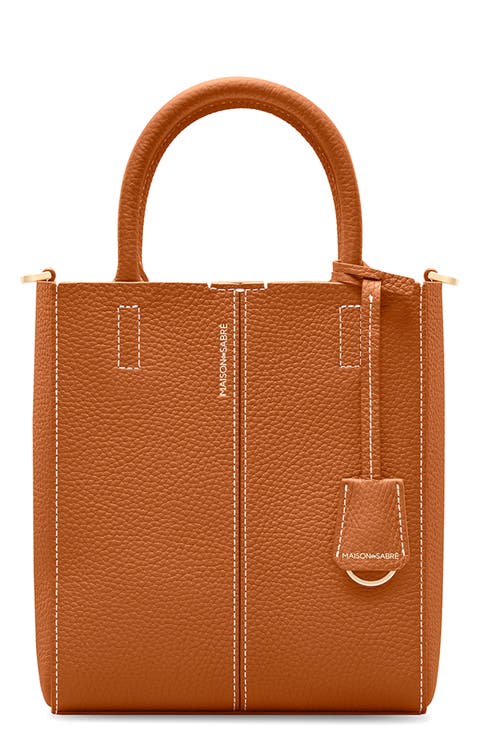 Leather Mini Soft Tote