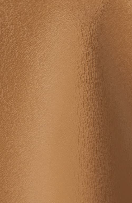 Bernardo Faux Shearling Wrap Coat In Brown
