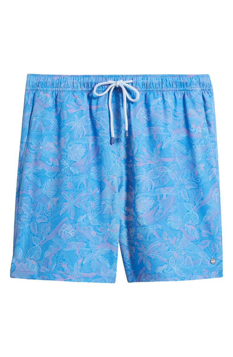 Peter Millar In the Canopy Swim Trunks, Alternate, color, Barracuda