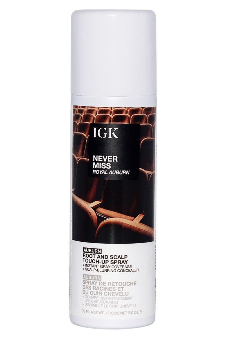 Never Miss Root & Scalp Touch-Up Spray, Main, color, AUBURN