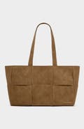 Katie Loxton Taya Hand Woven Suedette Tote Bag