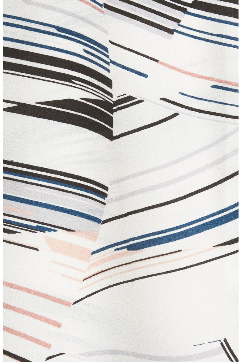 Tie Front Tank, Alternate, color, IVORY PRISTINE SPLICED STRIPE