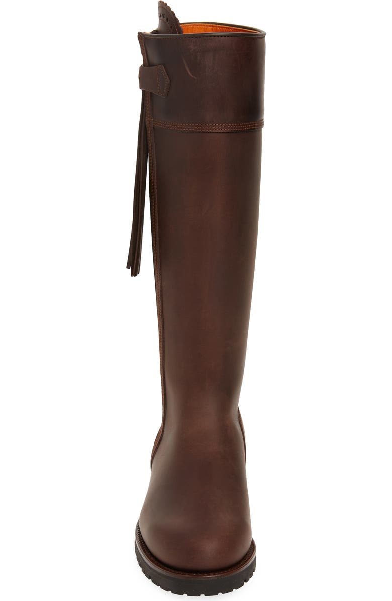 Penelope Chilvers Standard Tassel Knee High Boot, Alternate, color, Conker