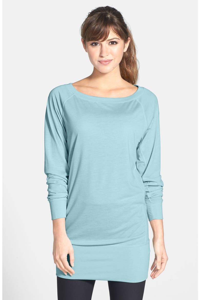 'Epic' Dri-FIT Crewneck Top, Main, color, GLACIER ICE