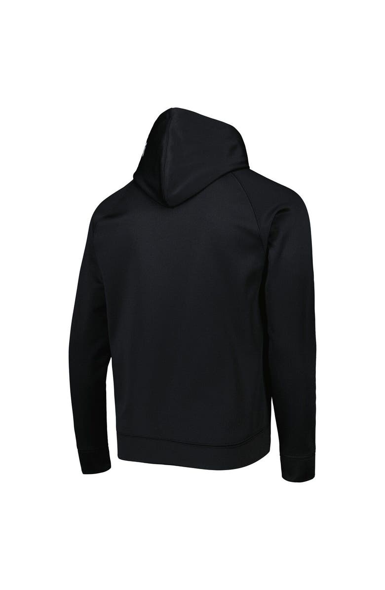 New Era Men's New Era Black Houston Texans Training Collection Raglan Pullover Hoodie, Alternate, color,