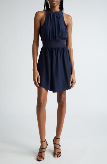 ワンピース AVANDRESS Sadie Muffler Set Mini Sleeveless Dress RM5B0037 Cinq à Sept Fern Sleeveless Silk Minidress | Nordstromrack
