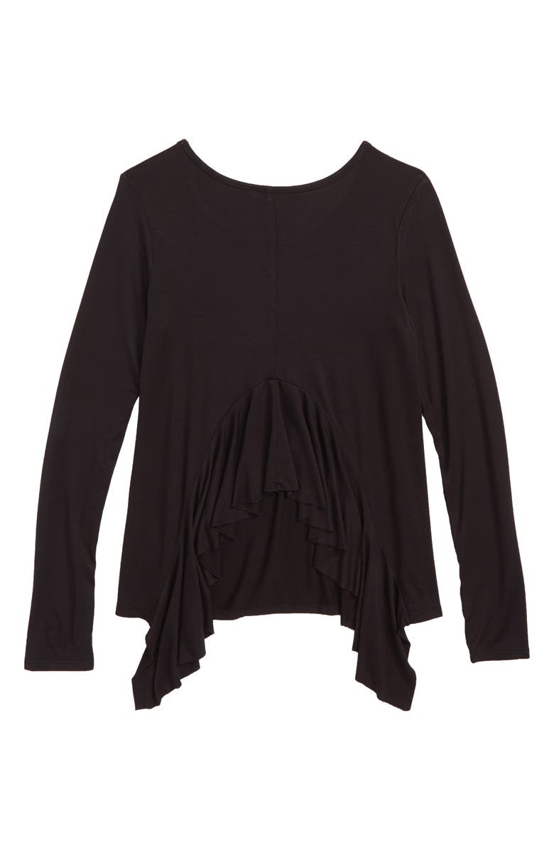 Habitual Girl Habitual Carmen Long Sleeve Top, Alternate, color, 