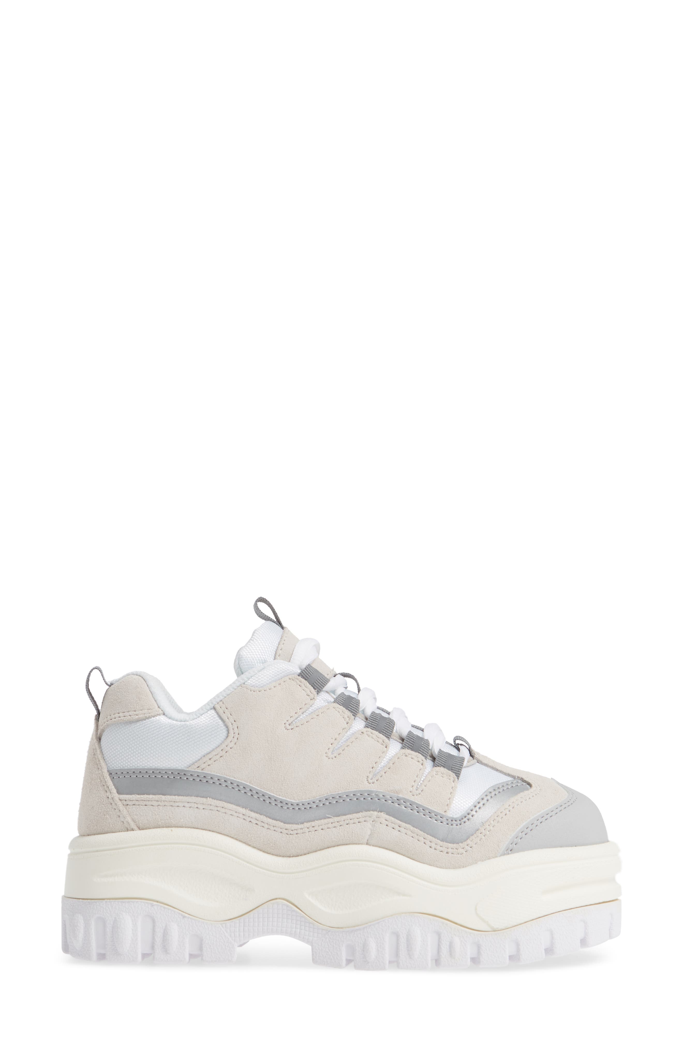 Pro Era Platform Sneaker, Alternate, color, WHITE