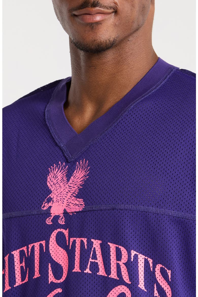 State Champs Mesh Practice Jersey, Alternate, color, PURPLE/ PINK