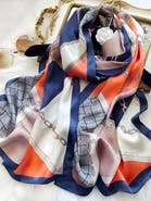 SILKSILKY Long Silk Scarf