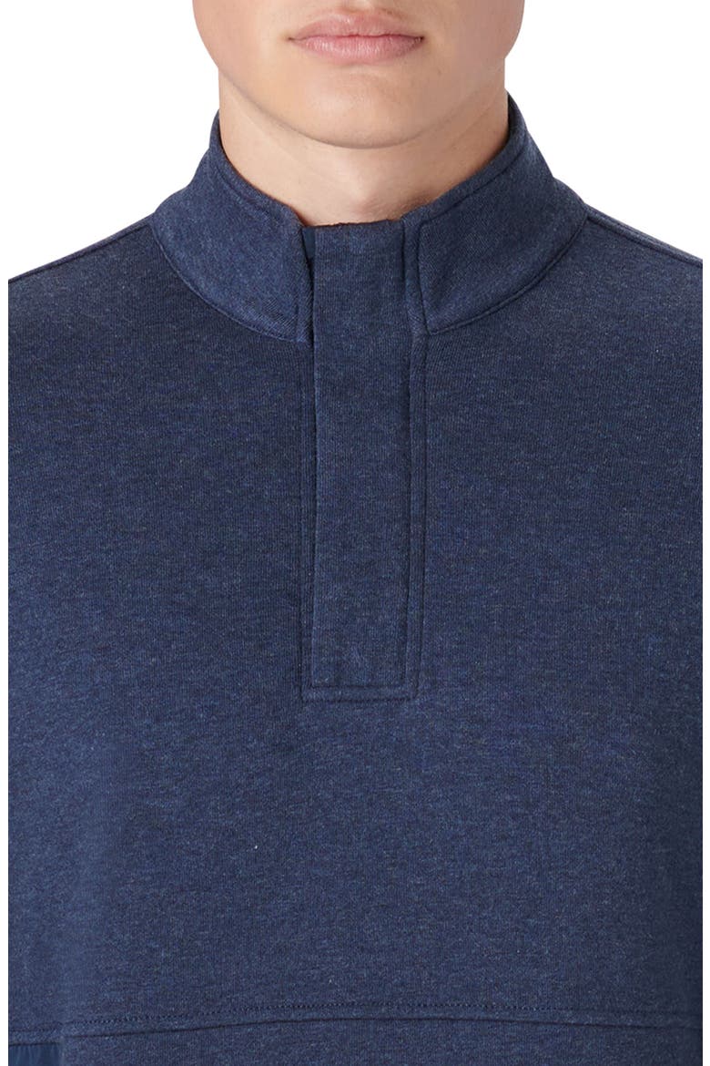 Quarter Zip Sweatshirt, Alternate, color, MIDNIGHT