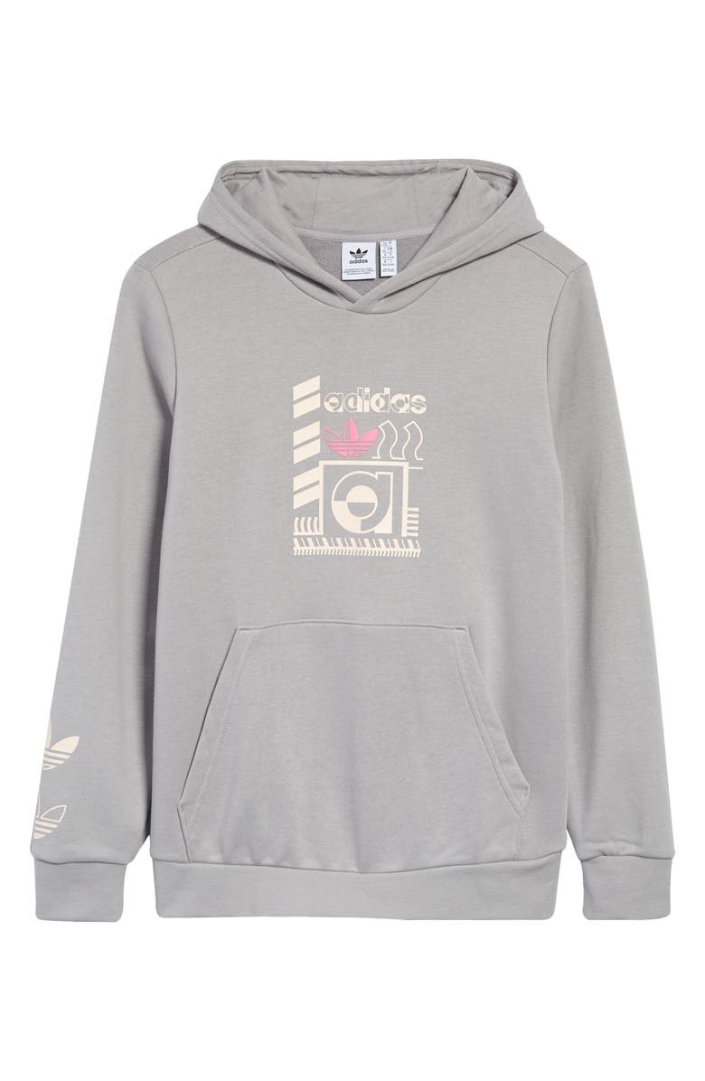 adidas Originals Kids' Graphic Hoodie, Main, color,
