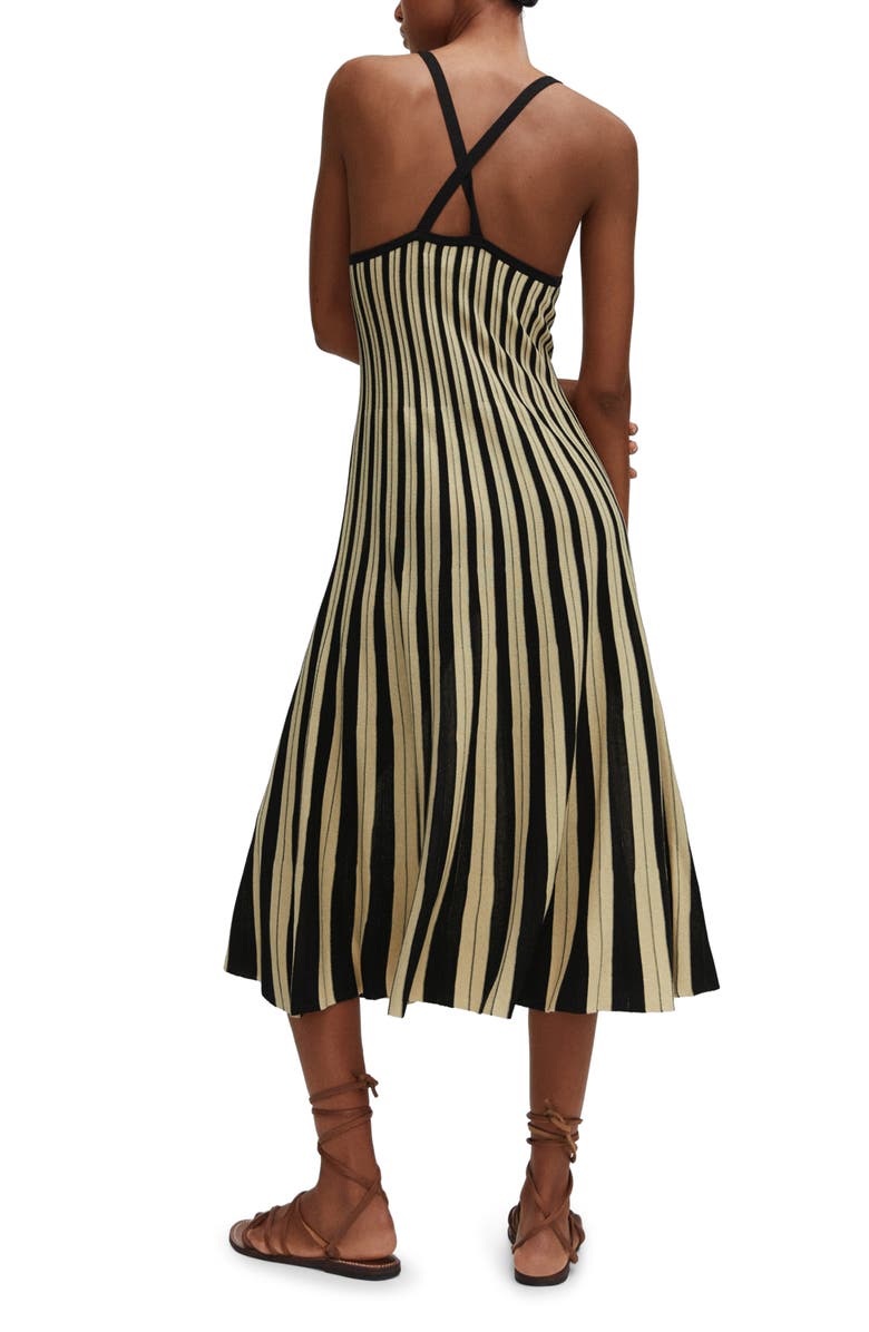 MANGO Stripe Jersey Sweater Dress, Alternate, color,