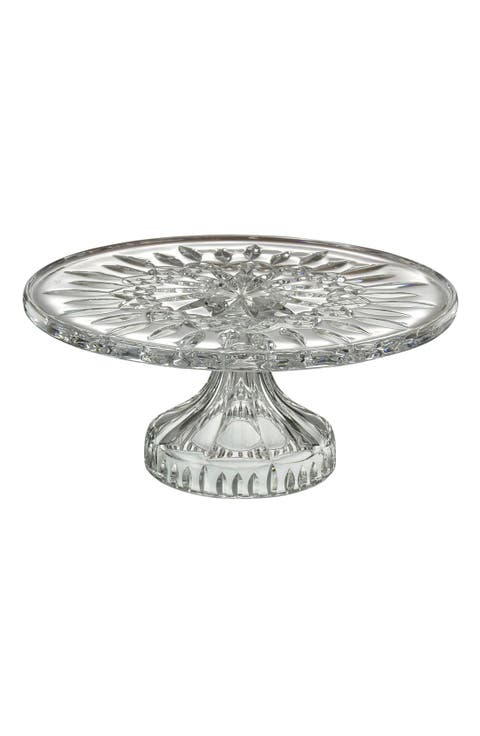 'Lismore' Lead Crystal Cake Stand