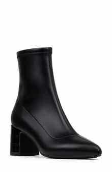 Tomos Block Heel Bootie