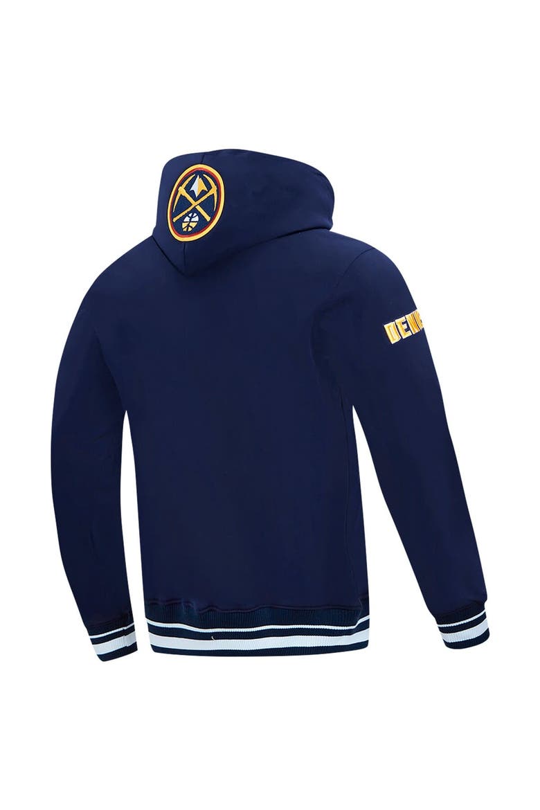 Men's Pro Standard Navy Denver Nuggets Area Code Pullover Hoodie, Alternate, color, Navy