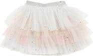 oh baby! Ombre Silver-Fleck Layered Tutu Skirt