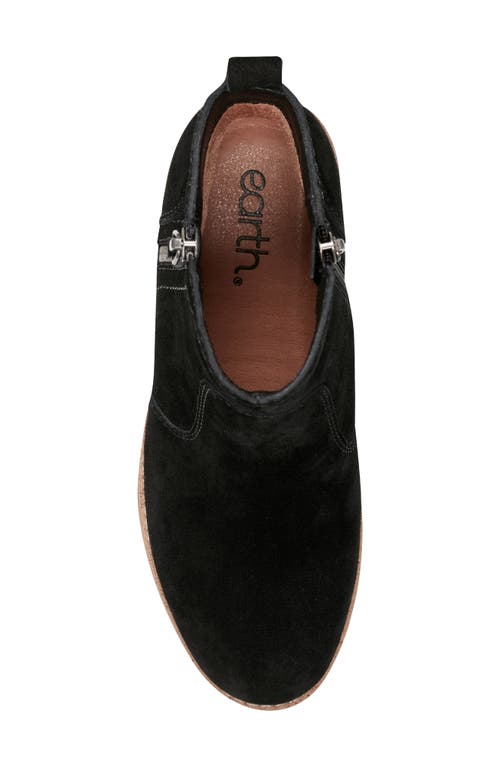 Earth ® Cinto Platform Wedge Bootie In Black