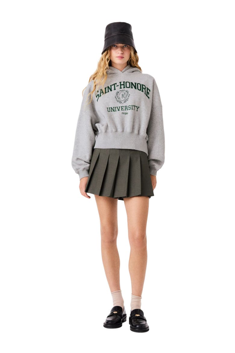 Hooded sweatshirt, Main, color, Light grey
