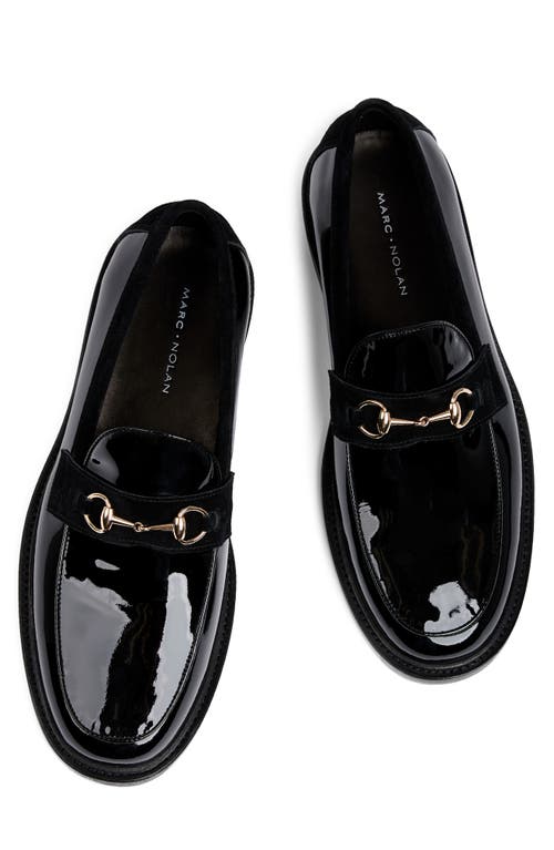 Marc Nolan Boardwalk Bit Loafer In Black