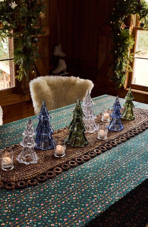 Juliska Klara Cotton Tablecloth In Green