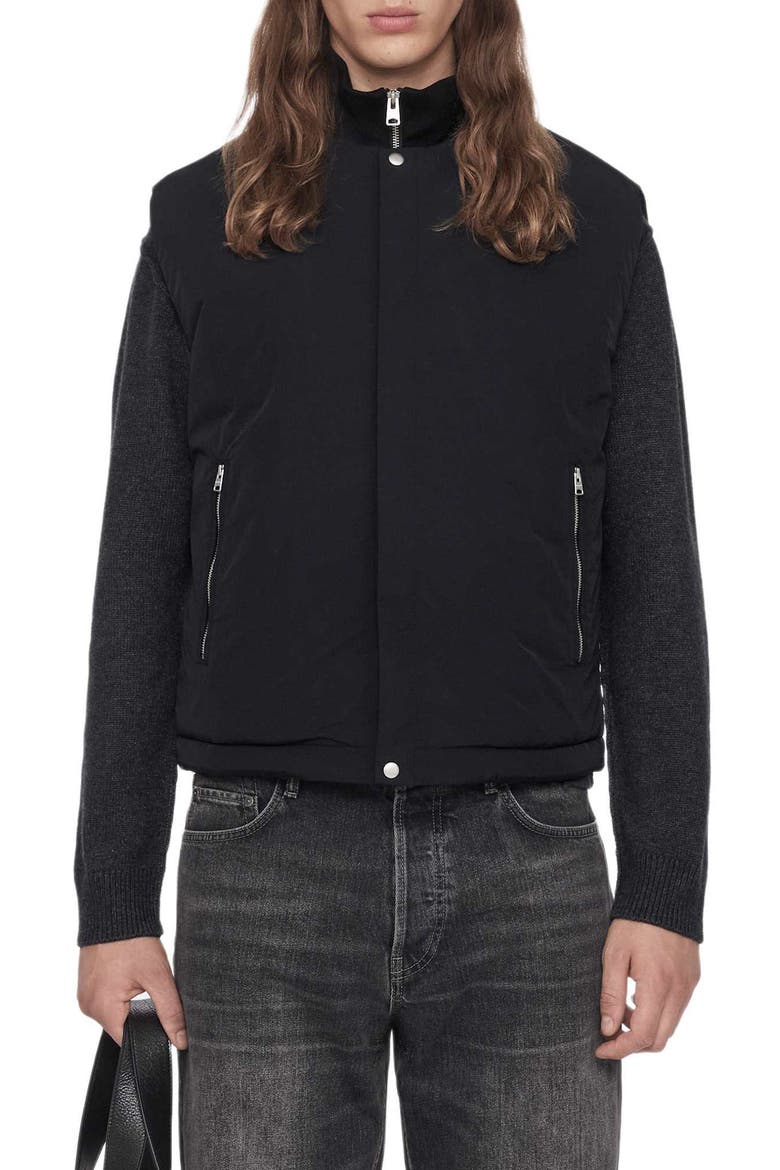 Rusland Gilet, Main, color, BLACK