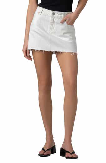 The Micro Mini Denim Skirt