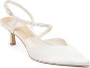Dolce Vita Kamra Pearl Slingback Pointed Toe Pump