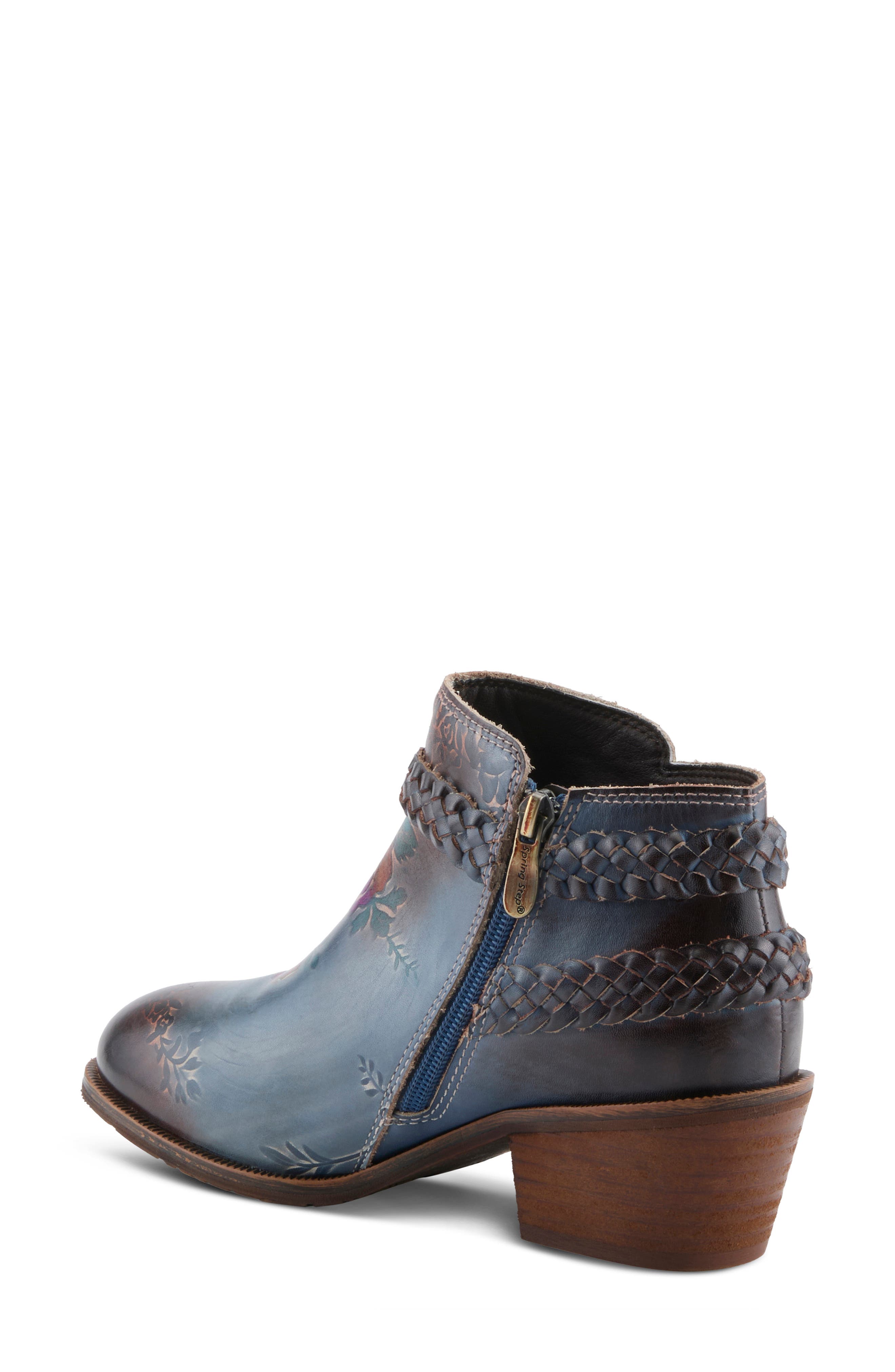 Across Bootie, Alternate, color, BLUE MULTI