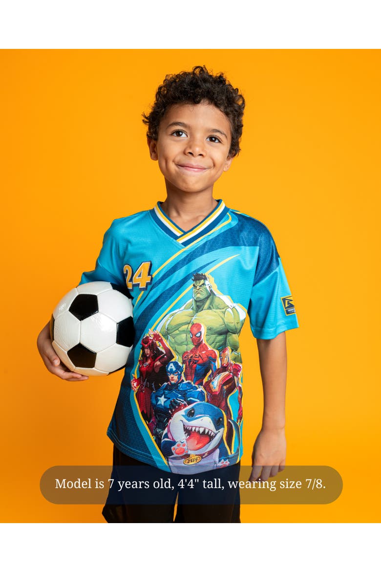 Athletic Short Sleeve Tee, Alternate, color, Marvel Rivals Blue