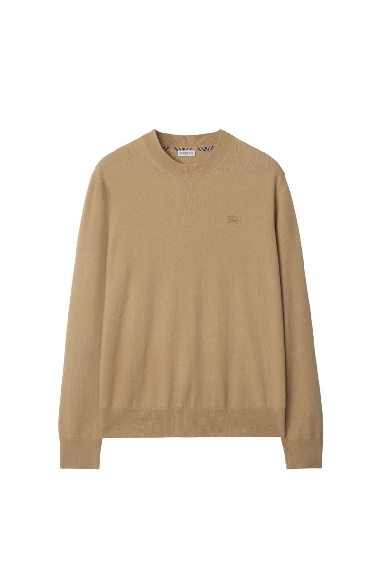 Cashmere Blend Sweater, Alternate, color, Flax beige