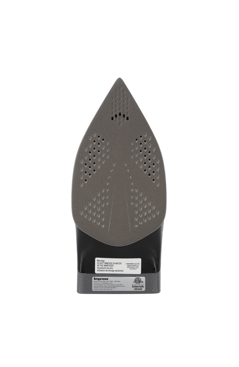 Impress Mid-Size Steam and Dry Iron With Spray and Steam Burst Function, Alternate, color, Black